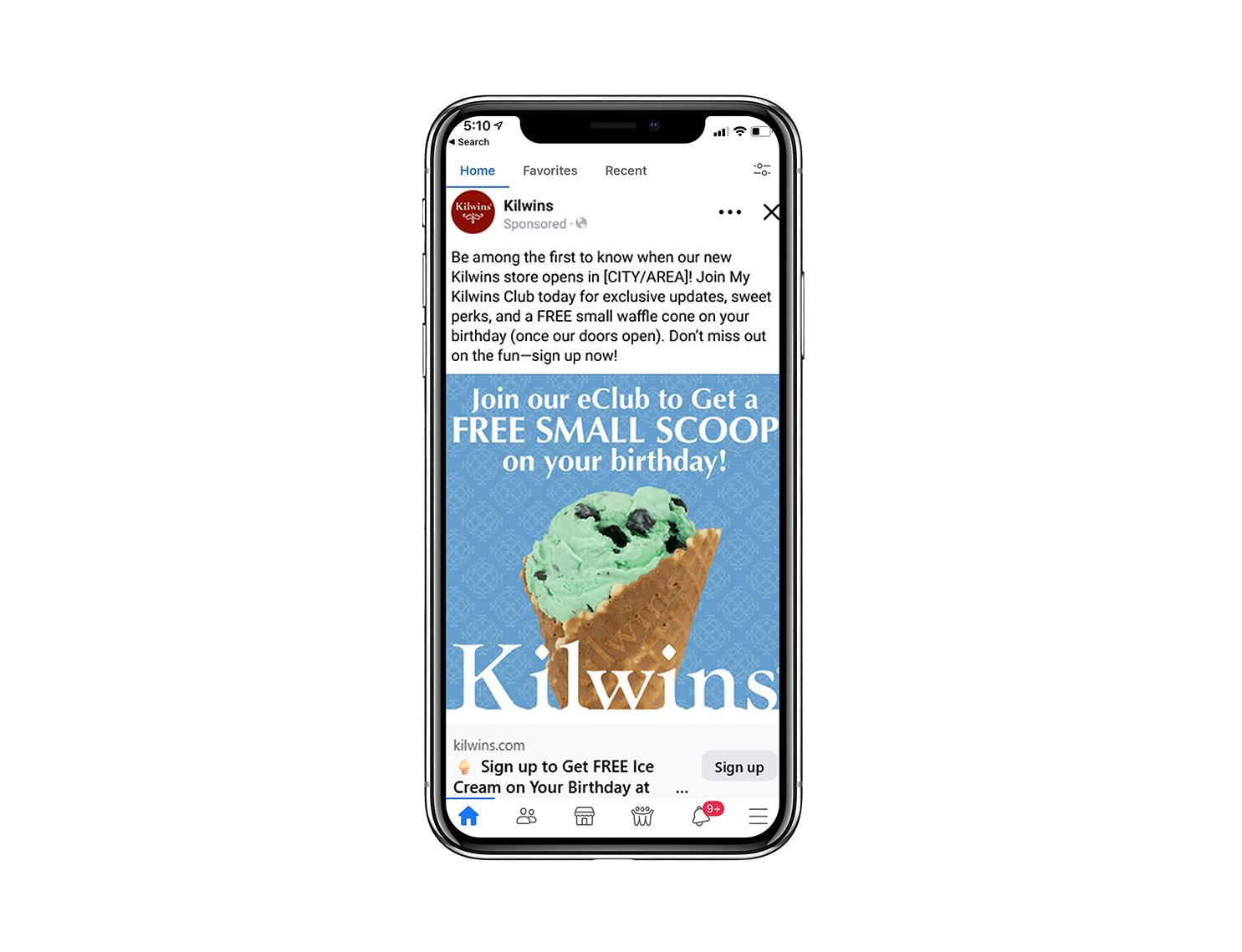 Kilwins My Kilwins Club NSO Meta 2025
