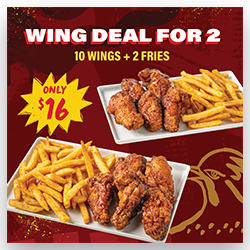 $16 Wing Deal for 2